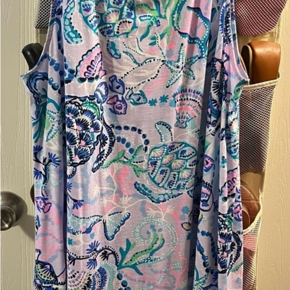 Lilly Pulitzer Sea Turtle Print Dress